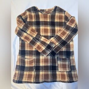 Sherpa Fleece Long Sleeve Top